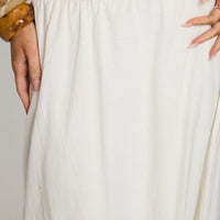 Empress Of Love Maxi Skirt White