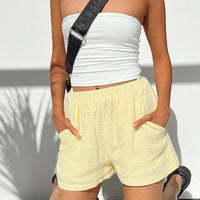Mateo Shorts Lemon