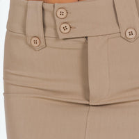 Coco Mini Skirt Beige