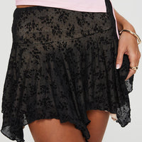 Lisander Mini Skirt Black