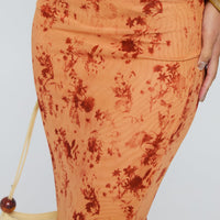 Shepherd Maxi Skirt Orange Multi