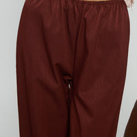 Dorie Straight Leg Pants Chocolate