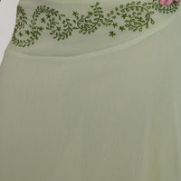 Pappilion Asymmetrical Midi Skirt Sage Petite