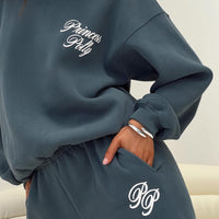 Princess Polly Track Pant Navy / White