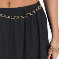 Hale Midi Skirt Black