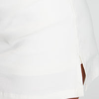 Can't Sleep Skort White Petite