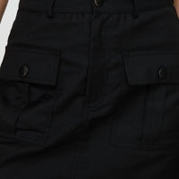 Spinning Out Mini Skirt Black