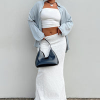 Berkshire Low Rise Maxi Skirt White