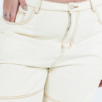 Copeland Jeans White Curve