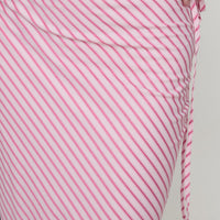Fluttering Maxi Skirt Pink Stripe