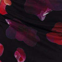 Kennith Mini Skirt Black / Red Floral