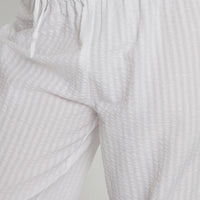 Santabelle Frill Pants White