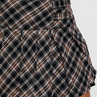 Cartwright Mini Skirt Black Check