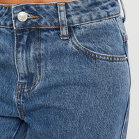 Jankins Low Rise Straight Leg Jeans Mid Wash