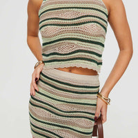 Yalda Knit Set Green