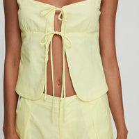 Such A Charmer Tie Up Set Yellow