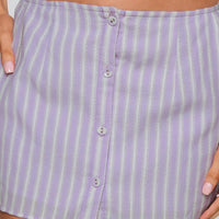 Told You So Mini Skirt Multi