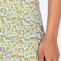 Shelly Mini Skirt Daisy Floral