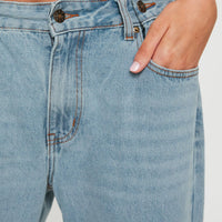 She's All That Jeans Washed Blue