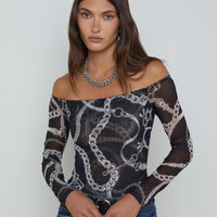 Peonie Off-The-Shoulder Bodysuit