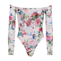 Peonie Off-The-Shoulder Bodysuit