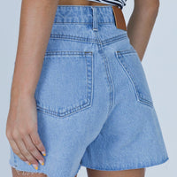 Laurena Denim Shorts Tall