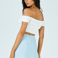 Selby Mini Skirt Blue