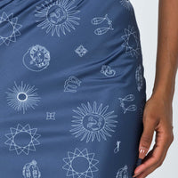 Miller Midi Skirt Blue