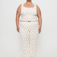Sleepytea Pointelle Sleep Pant Multi Curve