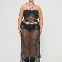 Alnet Maxi Skirt Black Curve