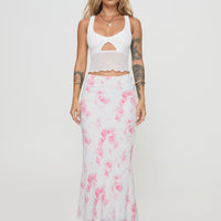 Agave Maxi Skirt Floral