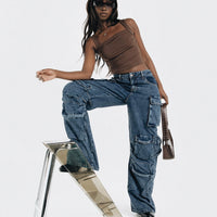 Smokeshow Jeans Blue Denim