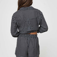 Mareena Geo Set Black / White