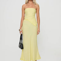 Silvershore Maxi Skirt Yellow