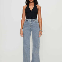 Thearlie High Rise Flared Jeans Light Wash