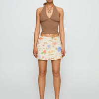 Feed The Soul Mini Skirt Floral Multi