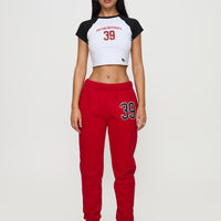 BU Sweatpants Red