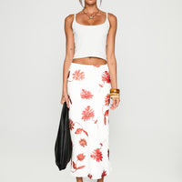 Sun Soaked Midi Skirt Multi
