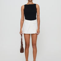 Deuce Split Skort White