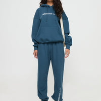 Princess Polly Track Pants Block / Cursive Text Slate