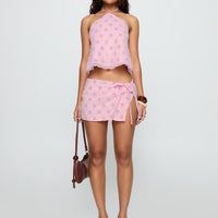 Remembering Mini Skirt Pink