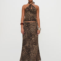 Eleganza Top Leopard Petite