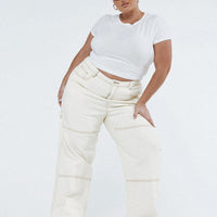 Copeland Jeans White Curve
