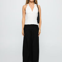 Human Nurture Maxi Skirt Black
