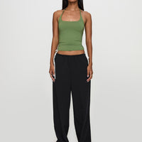 Sweet As Sugar Bow Pants Black / White