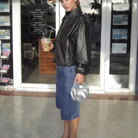 Kurt Denim Culottes Acid Wash