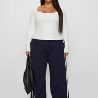 Circuit Track Pants Navy Curve