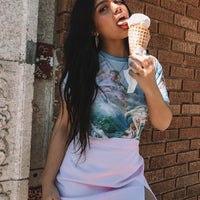The Lola Mini Skirt Pink