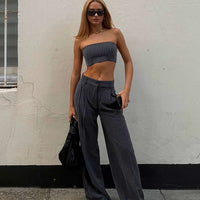 JGR & STN Bella Slouch Trouser Grey