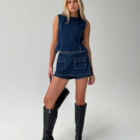 Countryside Top Denim